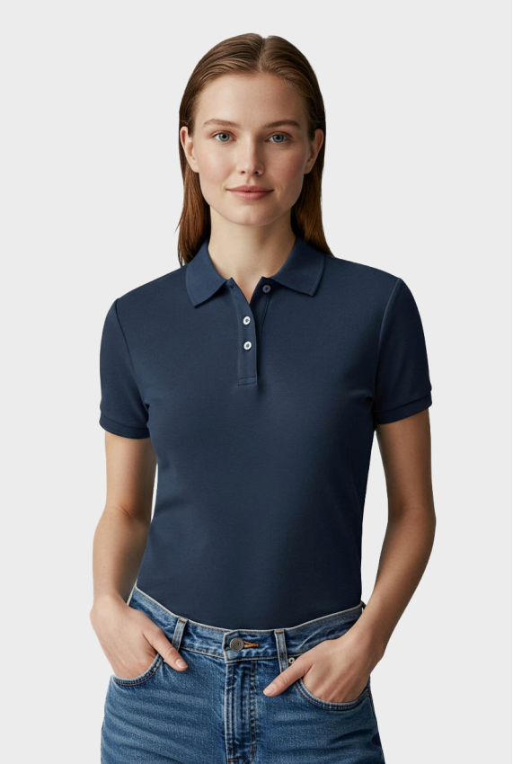 POLO PIQUET PIMA FEMININA