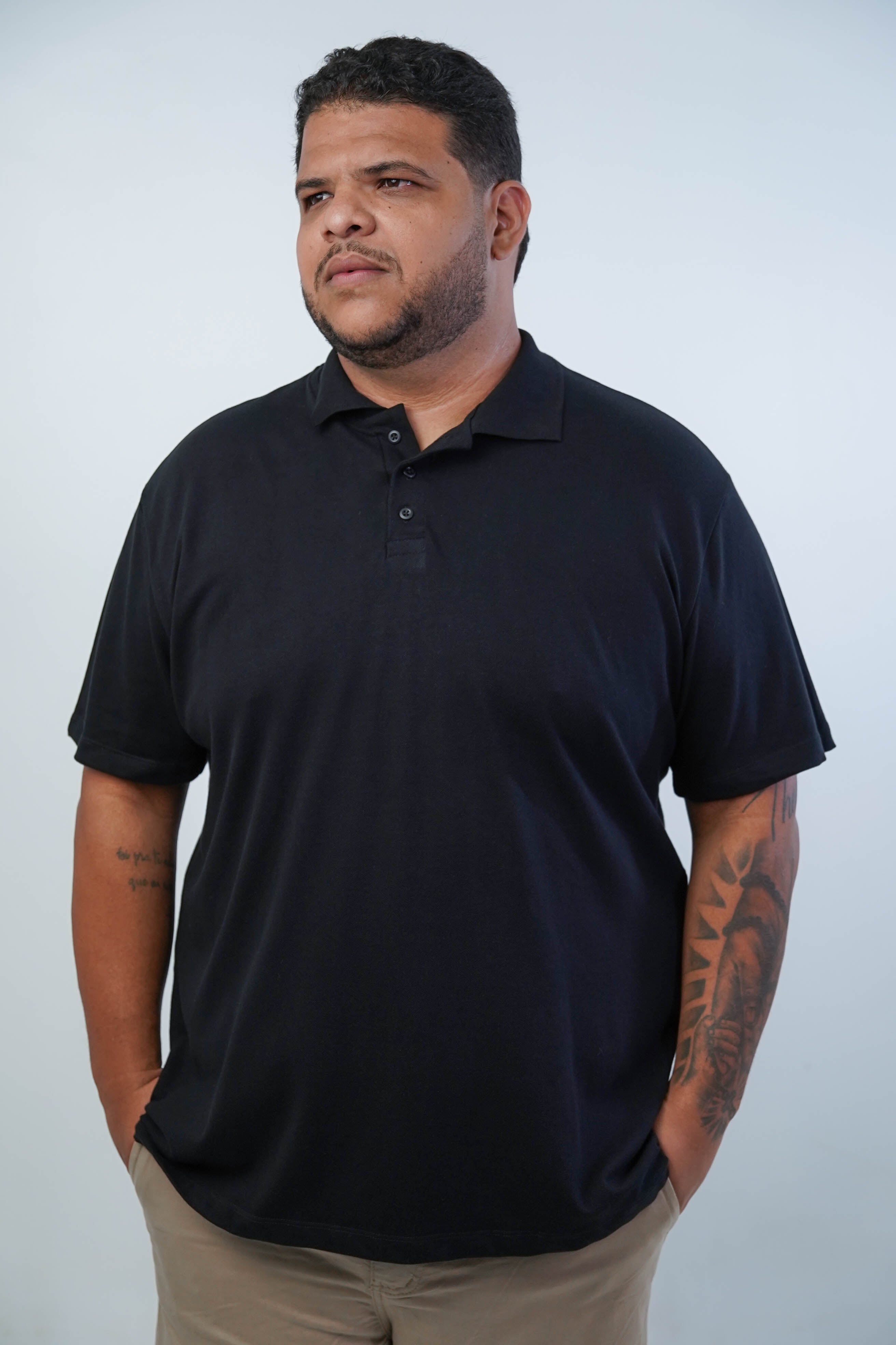 POLO PIQUET PIMA PLUS SIZE