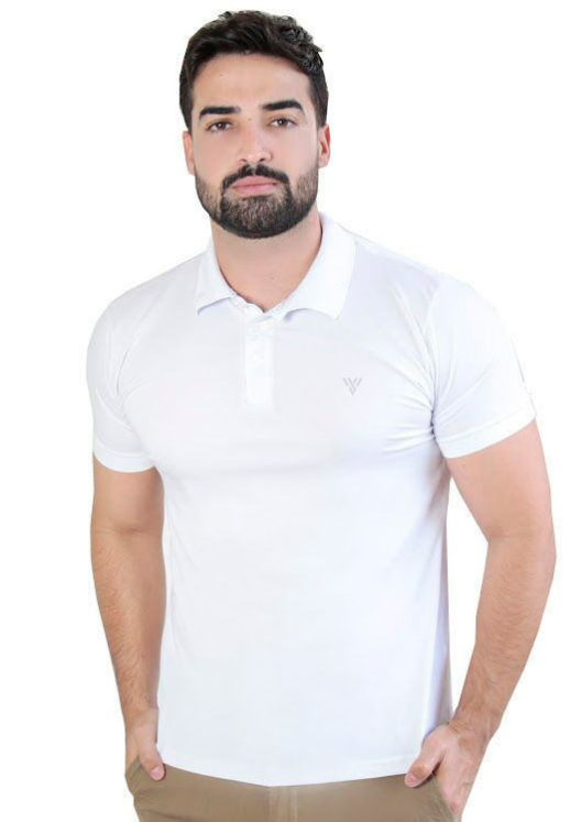 POLO COTTON PIMA COM ELASTANO LISA