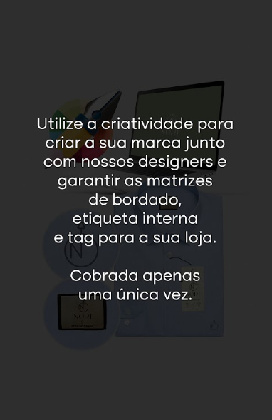 DESENVOLVIMENTO MATRIZ DE BORDADO E CLICHÊ DE SILK ETIQUETA/TAG
