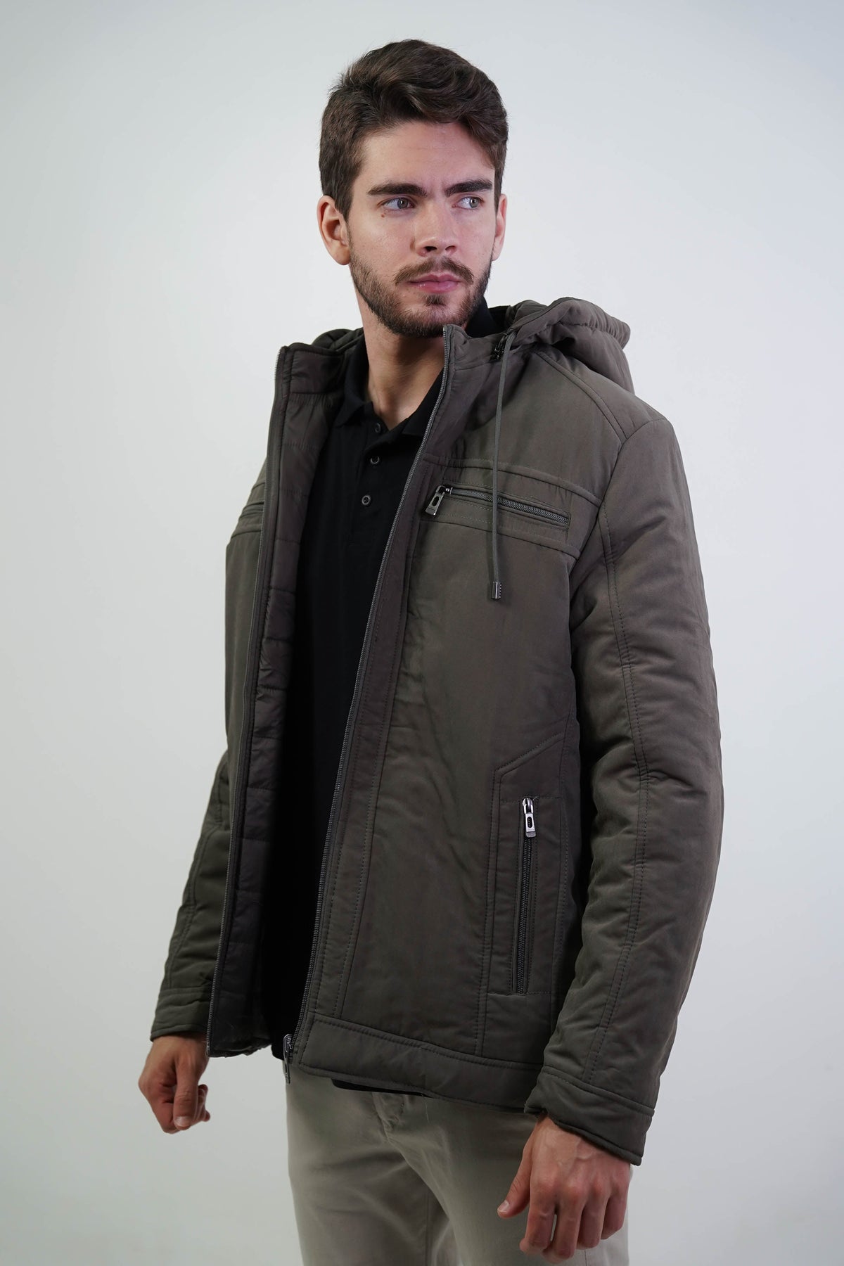 JAQUETA DUO ESSENTIAL CASACO DUPLA FACE 2 EM 1