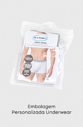 EMBALAGEM PERSONALIZADA UNDERWEAR