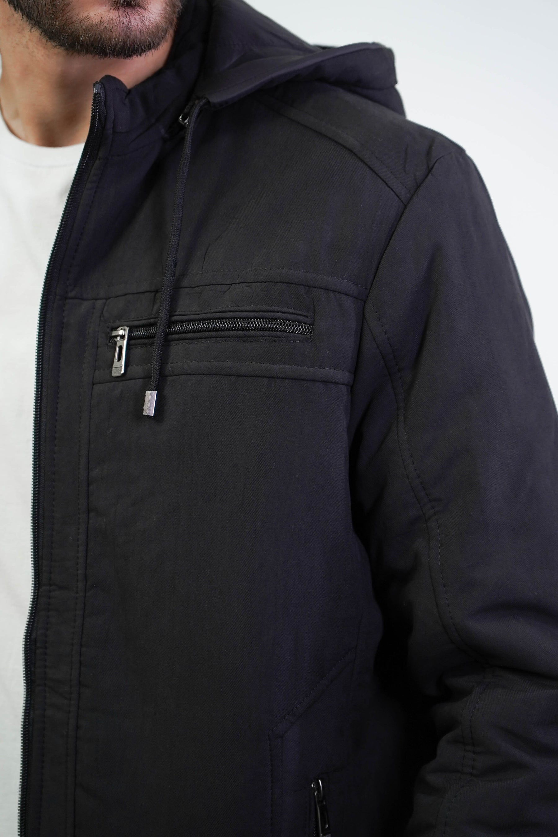 JAQUETA DUO ESSENTIAL CASACO DUPLA FACE 2 EM 1