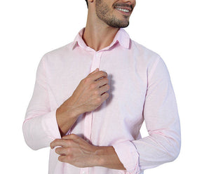 CAMISA MANGA LONGA LINHO SLIM FIT