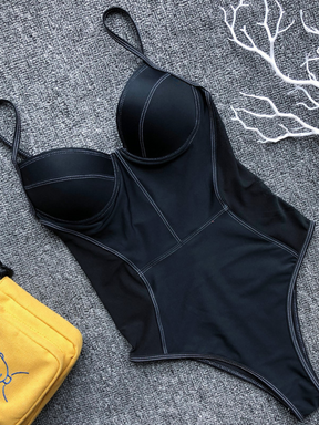 Maiô Com Abertura Nas Costas Modern Push - SUNSHINE