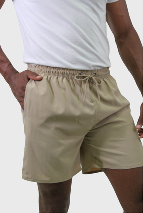 SHORT PRAIA LISO GOLD