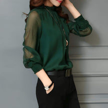 Blusa de Chiffon Canberra