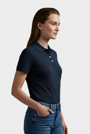 POLO PIQUET PIMA FEMININA