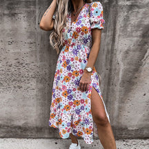 Vestido Mídi Fleurs