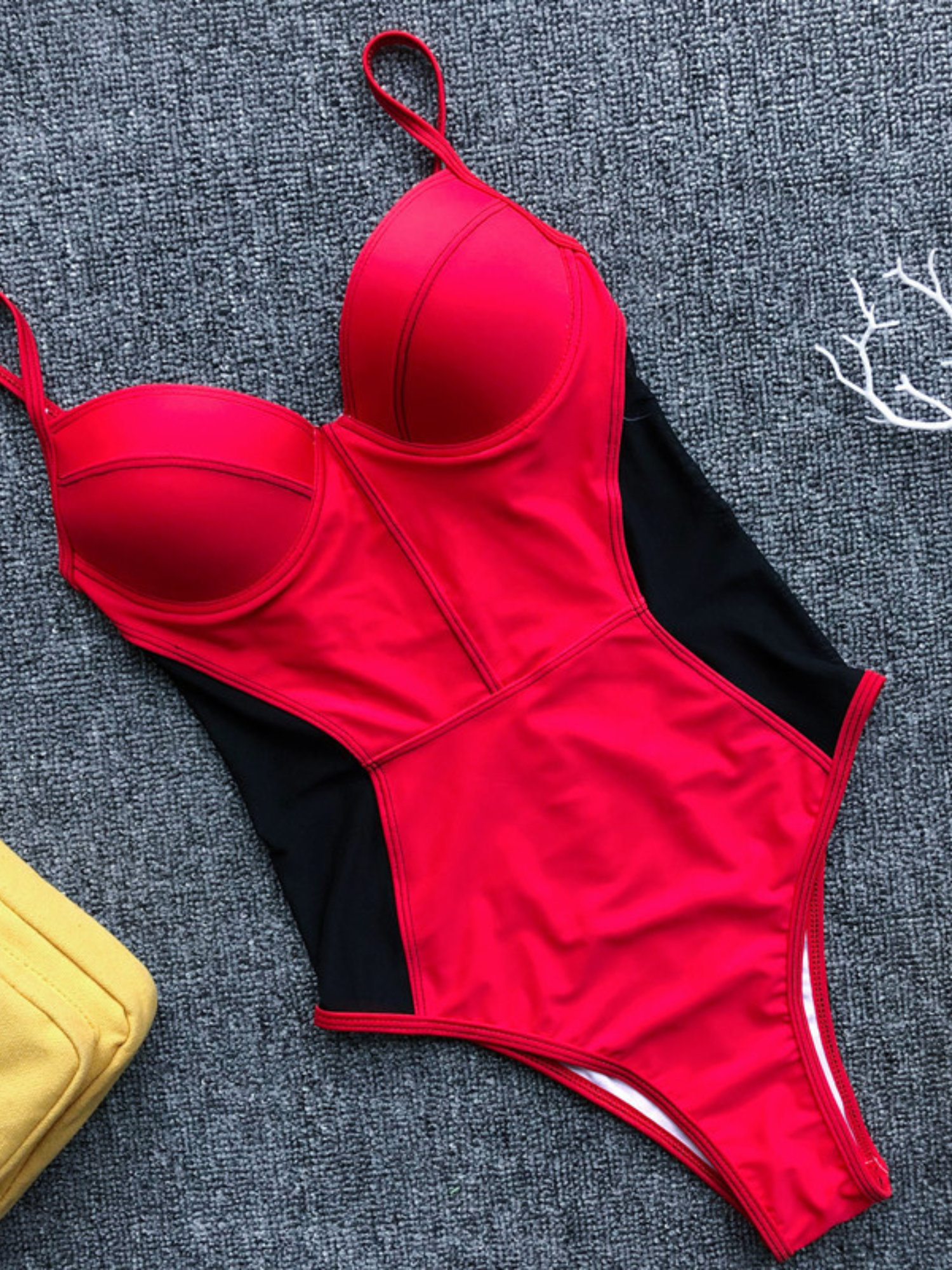 Maiô Com Abertura Nas Costas Modern Push - SUNSHINE