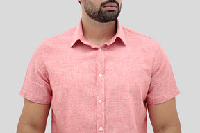 CAMISA MANGA CURTA SLIM FIT LINHO