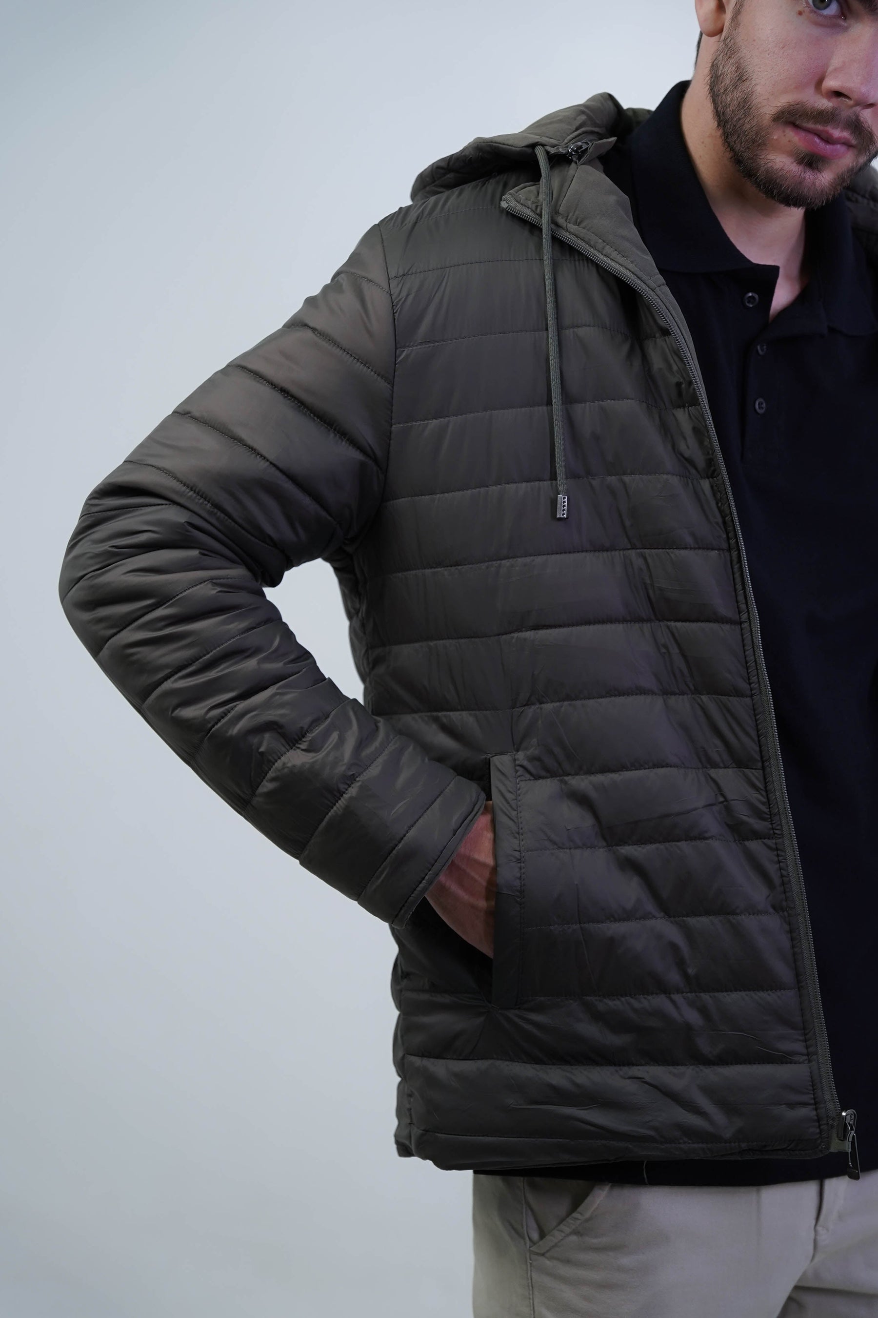 JAQUETA DUO ESSENTIAL CASACO DUPLA FACE 2 EM 1