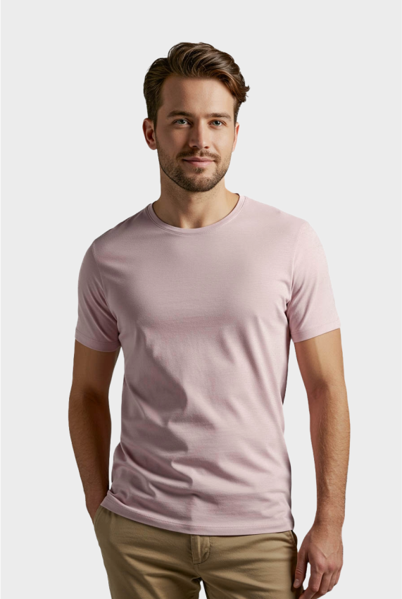 CAMISETA BÁSICA GOLA REDONDA - CONTÍNUA