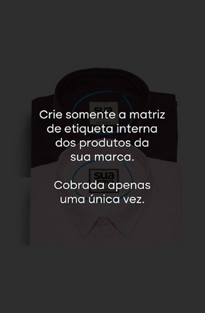 DESENVOLVIMENTO MATRIZ DE SILK DE ETIQUETA INTERNA