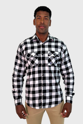 CAMISA XADREZ FLANELA OVERSHIRT MANGA LONGA