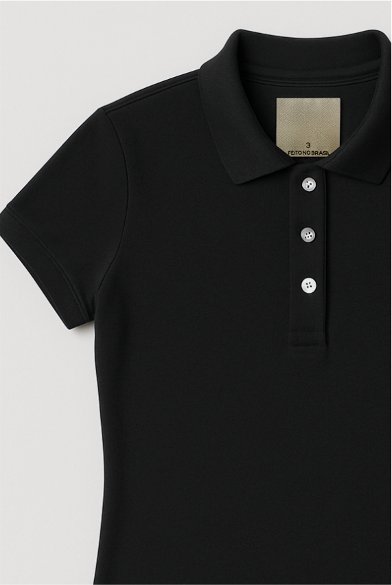 POLO PIQUET PIMA FEMININA