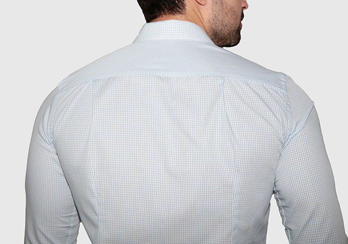 CAMISA MANGA LONGA SUPER SLIM XADREZ