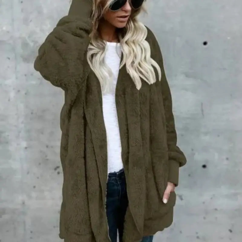 Casaco Feminino de Pelinhos Bijou