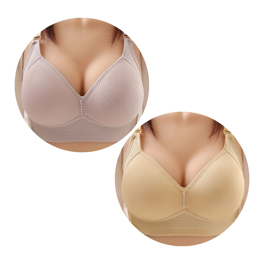 Kit 2 Sutiãs de Ultra Sustentação Aurora