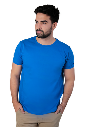 CAMISETA BÁSICA GOLA REDONDA - CONTÍNUA