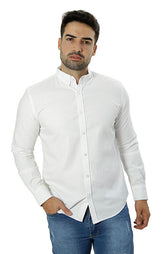 CAMISA MANGA LONGA SLIM FIT OXFORD BUTTON DOWN