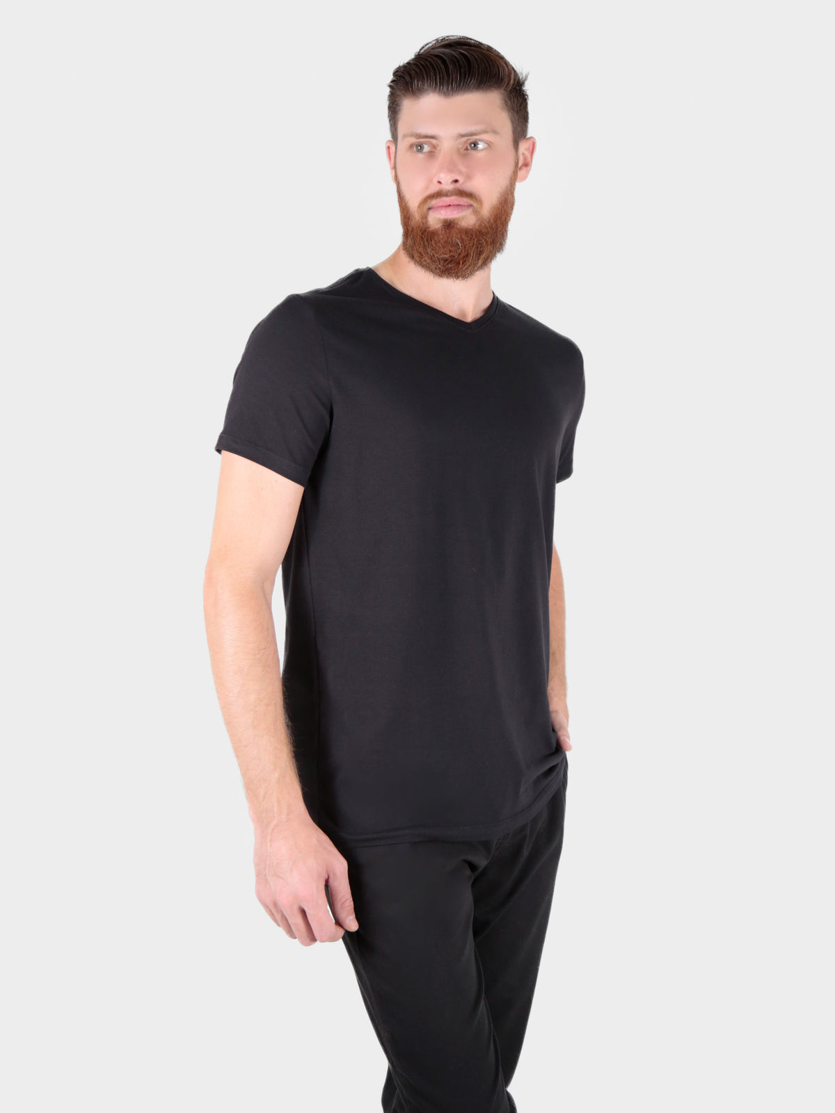 CAMISETA PREMIUM ALGODÃO EGÍPCIO GOLA V