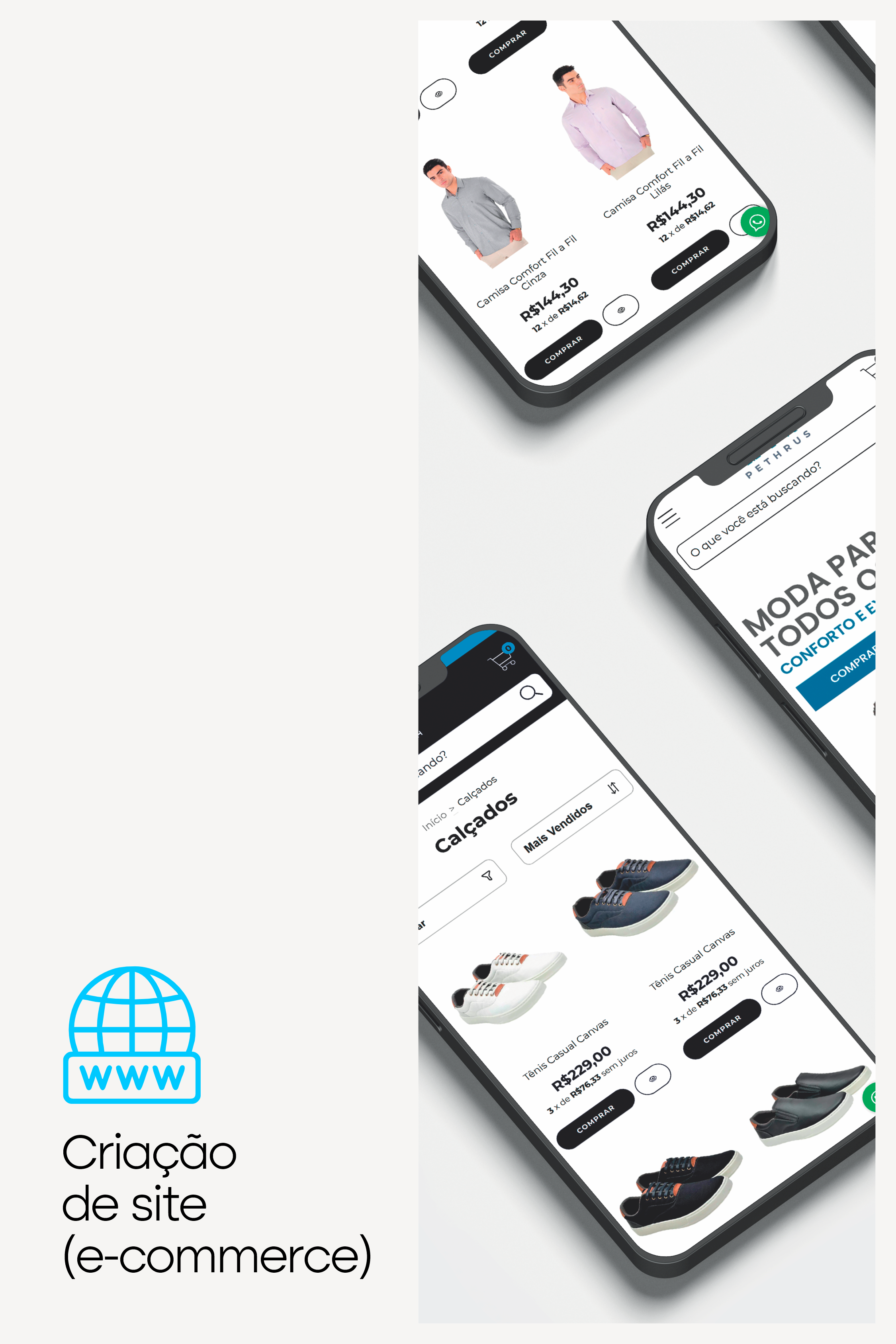 DESENVOLVIMENTO SITE/E-COMMERCE
