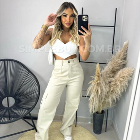 Calça Cargo Feminina - Afine e Modele o Seu Corpo