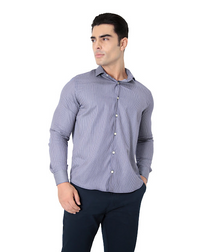 CAMISA MANGA LONGA SLIM FIT ALGODÃO EGÍPCIO
