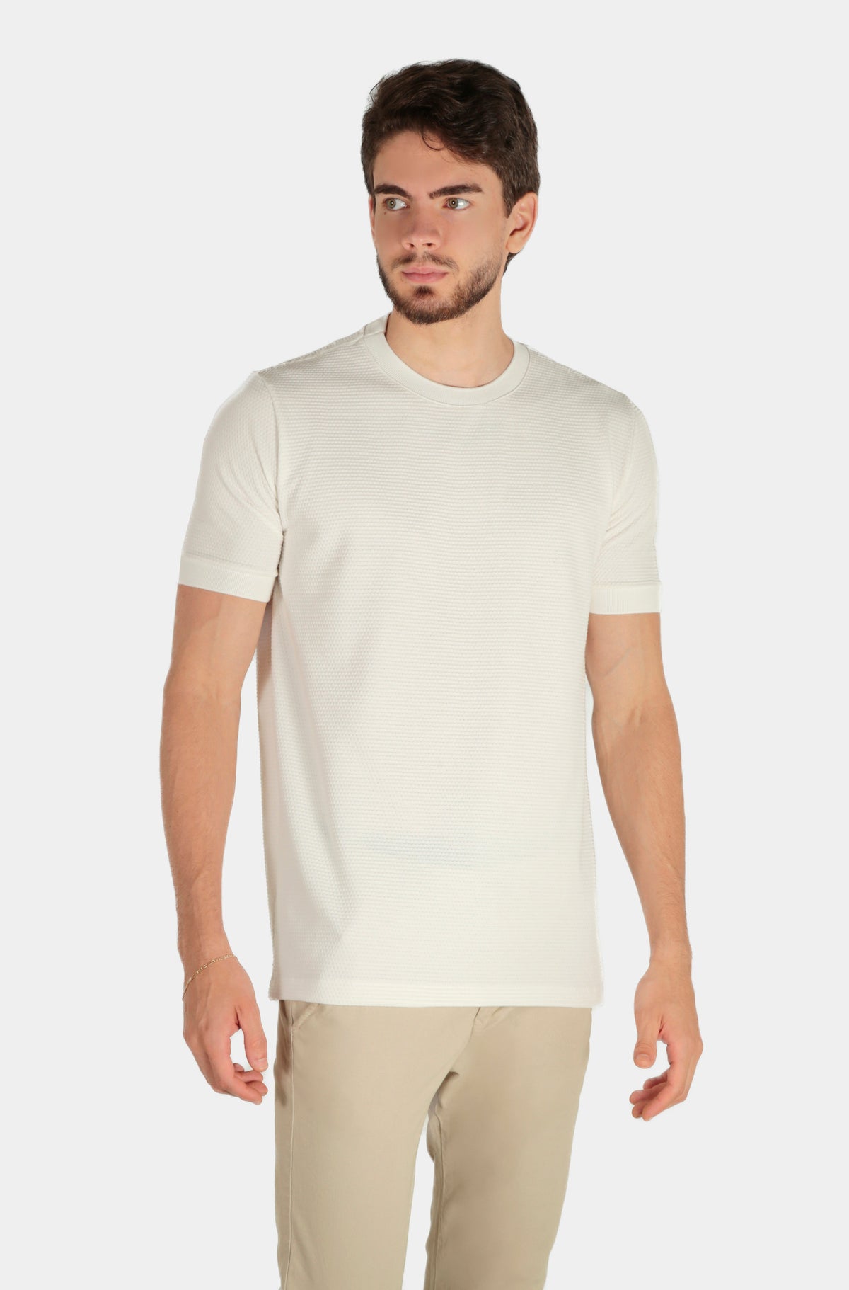 CAMISETA ESTRUTURADA TEXTURA