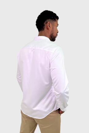 CAMISA MANGA LONGA SLIM FIT OXFORD MODAL BUTTON DOWN