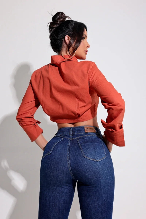 Calça Jeans Modeladora Flare Magnífica