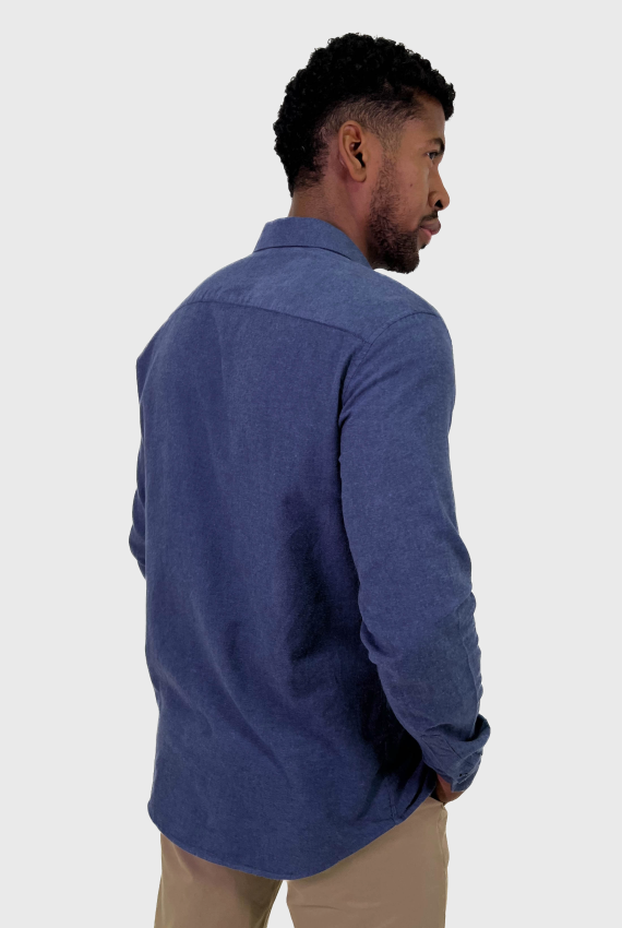 CAMISA FLANELA MANGA LONGA SLIM FIT