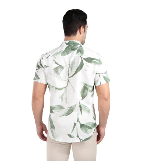 CAMISA MANGA CURTA SLIM FIT FLAMÊ