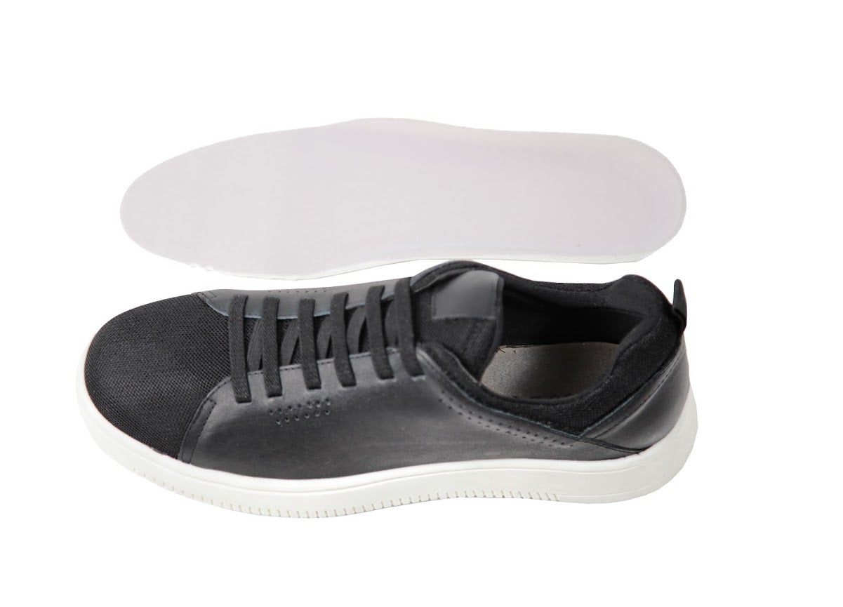 TÊNIS CASUAL CANVAS COURO