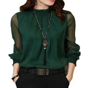 Blusa de Chiffon Canberra
