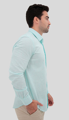 CAMISA MANGA LONGA LINHO SLIM FIT
