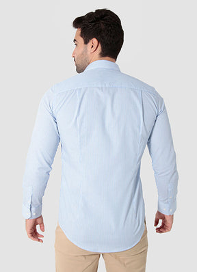 CAMISA MANGA LONGA SUPER SLIM LISTRADO