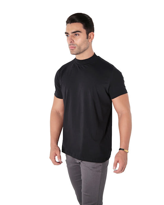 CAMISETA PREMIUM ALGODÃO EGÍPCIO GOLA ALTA