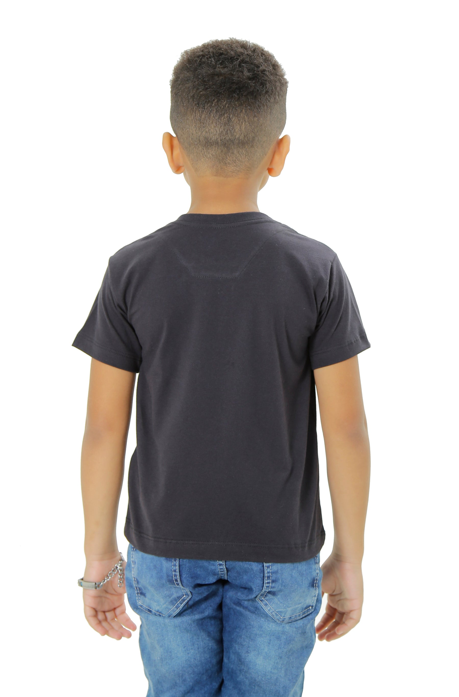 CAMISETA GOLA REDONDA BÁSICA INFANTIL