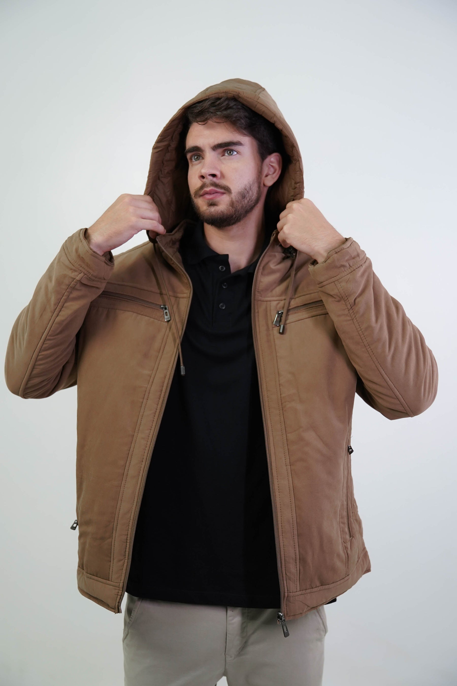 JAQUETA DUO ESSENTIAL CASACO DUPLA FACE 2 EM 1