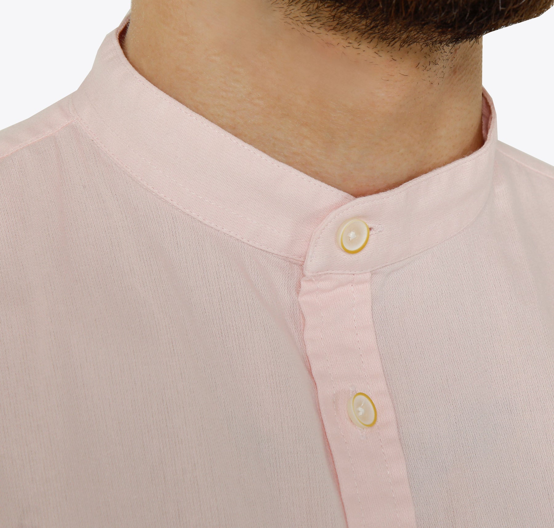 CAMISA MANGA CURTA GOLA PADRE SARJA ESTONADA