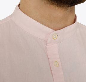 CAMISA MANGA CURTA GOLA PADRE SARJA ESTONADA