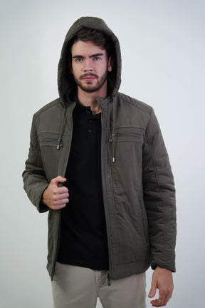 JAQUETA DUO ESSENTIAL CASACO DUPLA FACE 2 EM 1