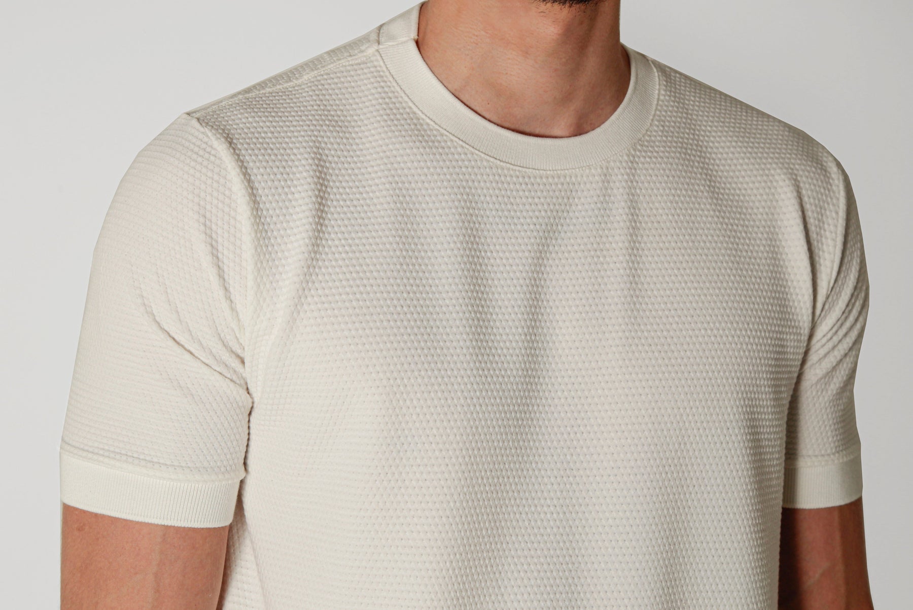 CAMISETA ESTRUTURADA TEXTURA