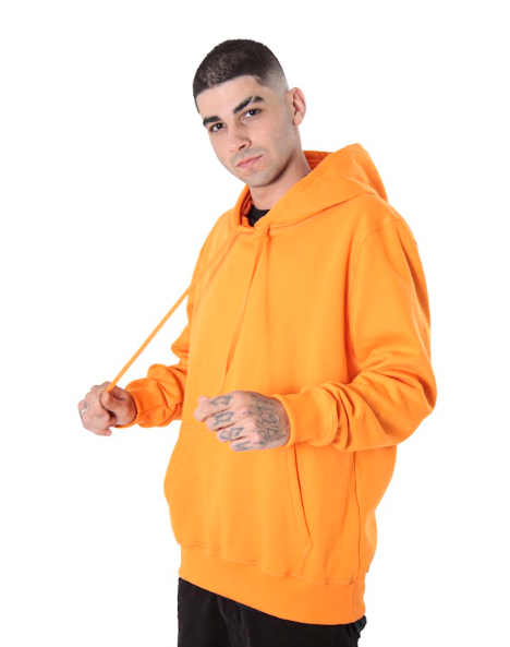 MOLETOM HODDIE CANGURU LISO FELPADO 2 CABOS