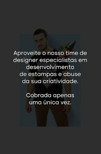 CRIAÇÃO DE ESTAMPA EXCLUSIVA