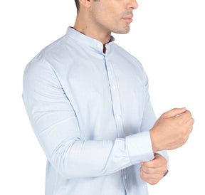 CAMISA MANGA LONGA SLIM FIT GOLA PADRE LISTRAS