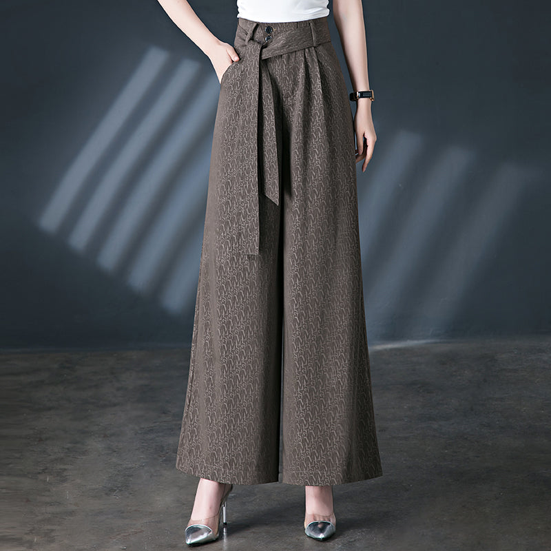 Calças Pantalona Rafaella™ com Cinto em Laço / Conforto e Estilo Sofisticado para Todos os Dias!