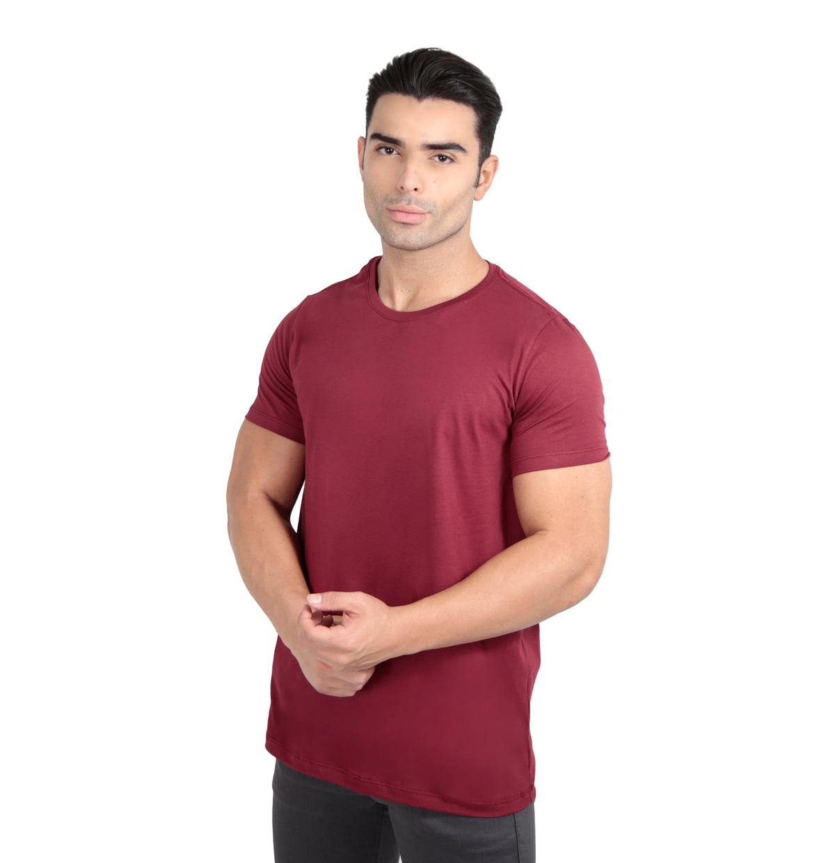 CAMISETA BÁSICA GOLA REDONDA - CONTÍNUA